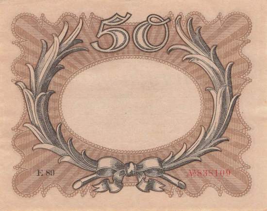 50 Mark 1918 ro.57a E